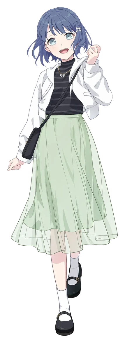 Mahoro Hamasaki in casual outfit
