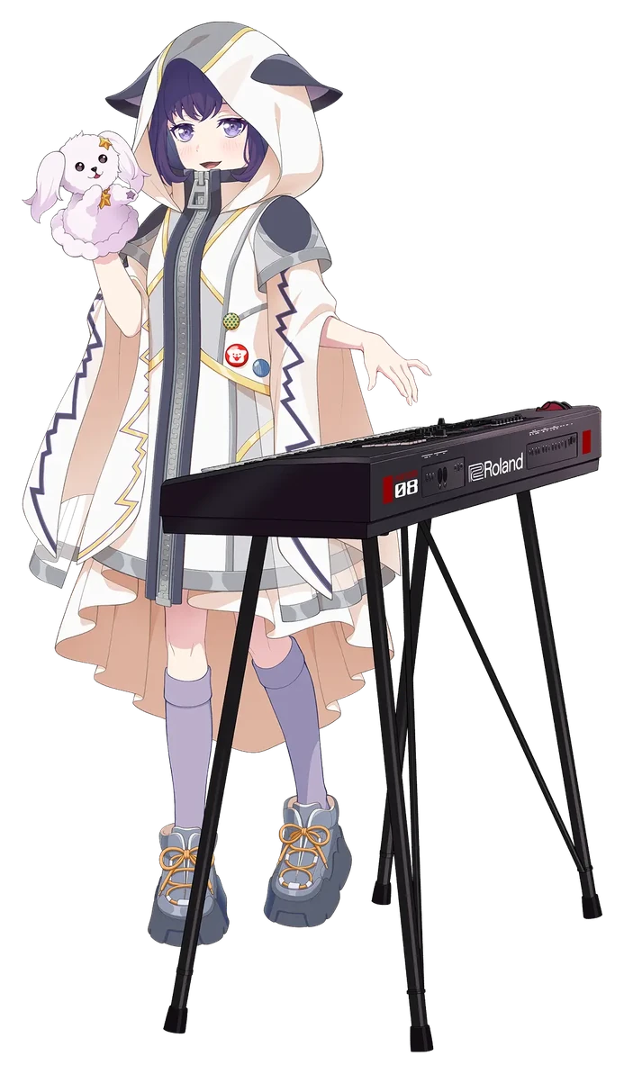Miyako Fuji in performance outfit