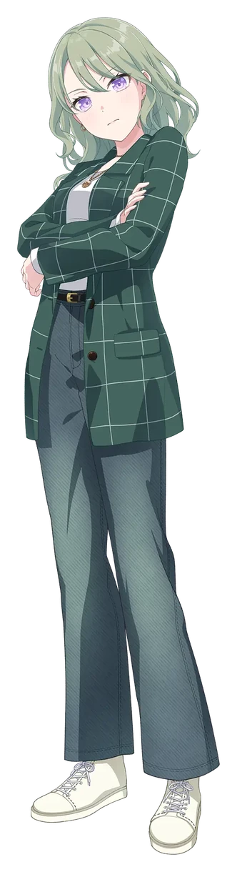 Natsume Izawa in casual outfit