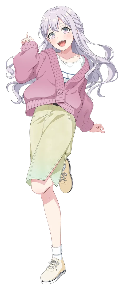 Nonoka Miyanaga in casual outfit