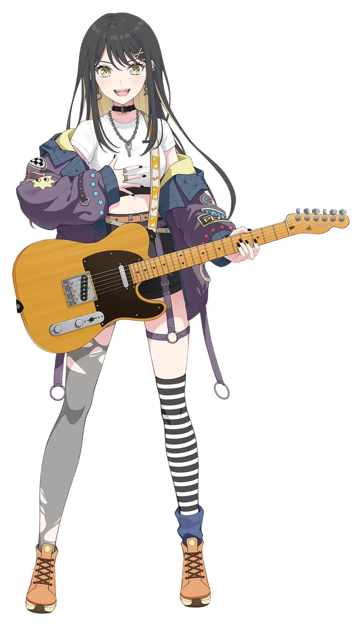 Raika Suga in performance outfit