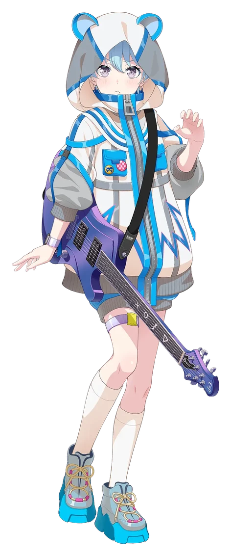 Ritsu Minetsuki in performance outfit