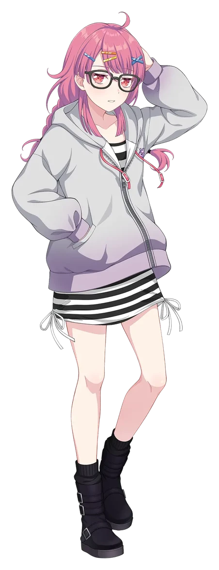 Yuno Sengoku in casual outfit