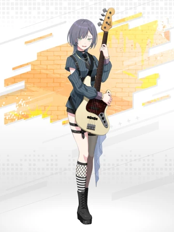 Timid Little Bassist — Yomogi Yakura